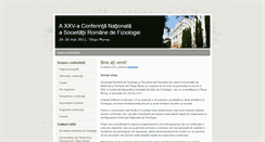 Desktop Screenshot of confsrf.fizioms.ro