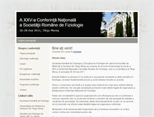 Tablet Screenshot of confsrf.fizioms.ro